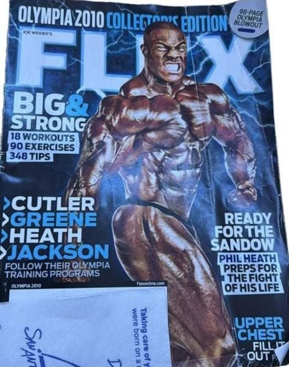 Joe Weider's FLEX Magazine Olympia 2010 Collector's Edition